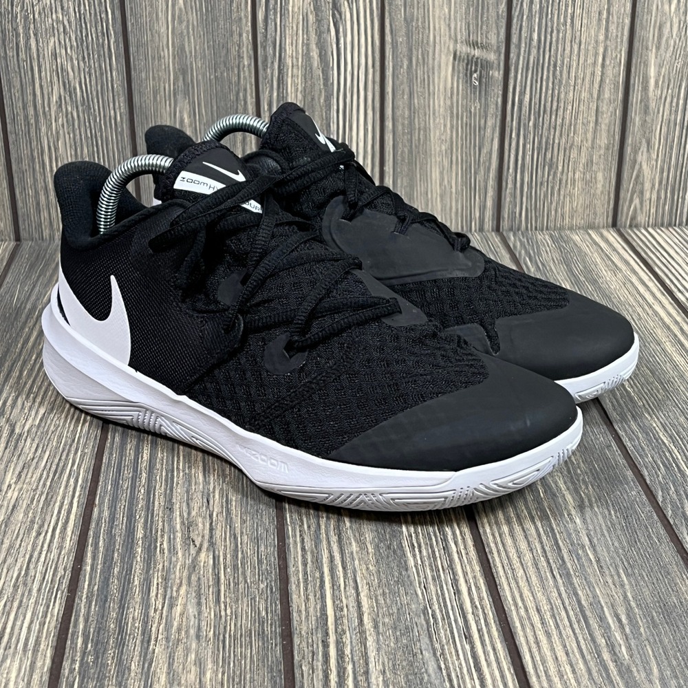 Nike Zoom HyperSpeed Court Volleyball Shoe Sneaker CI2964-010 Black White Sz 8.5